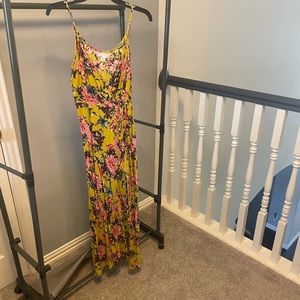 Band of gypsies size small yellow flower dress